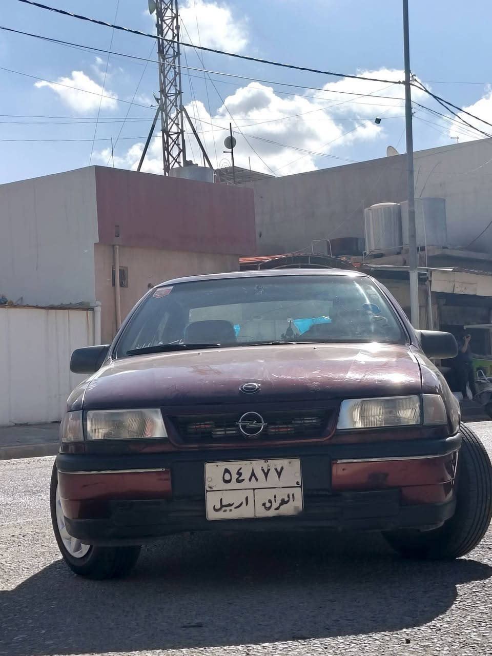 سلام عليكم اوبل فكتر موديل ٩١ محرك ١٦ شرط دفتر بنزين كهربائية كل شغال ٤تايرات جديد ضربة مابي معجون مابي صبخ جمالي مكان كركوك رقم موبايل ***********
