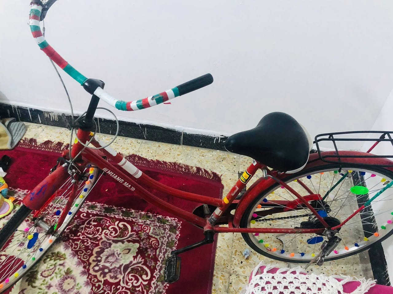 سلام عليكم 
بايسكل بناتي ياباني 
الموديل2024
النوع نثيه
بايسكل نضيف فقط بي صبغ الجاملغات 2
السعر ..65وبي مجال قليل


**إذا كنت صاحب هذا الإعلان وتريد حذفه لأي سبب، رجاءا أرسل رسالة إلى الدعم الفني**