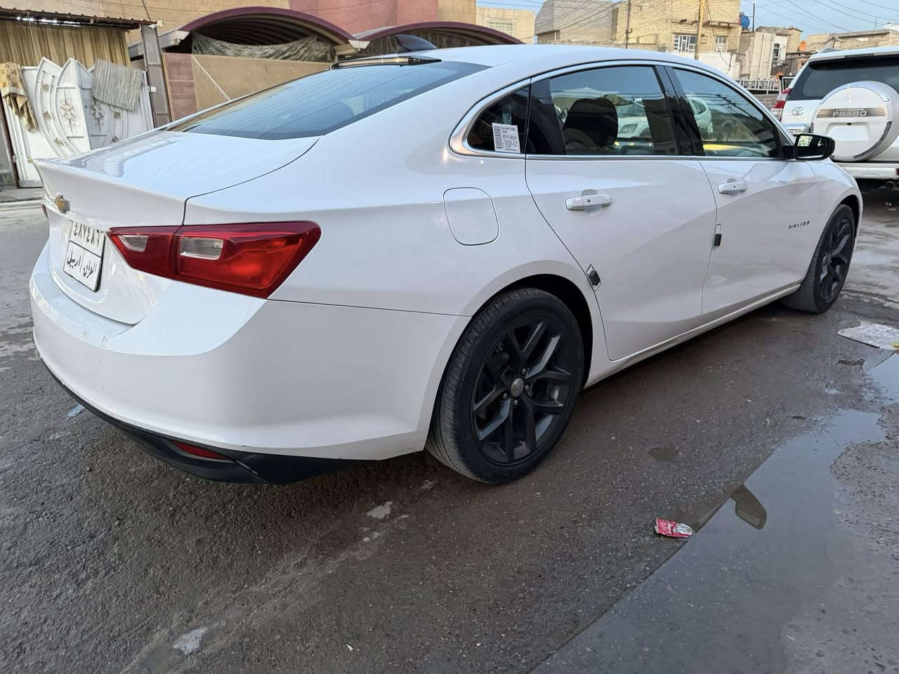 ماليبو للبيع موديل 2017 سياره وارد امريكي حادثة  جاملغ بدون دواخل والباقي مكفولة سيارة جديدة موصفات بصمة شاشة محرك كير مكفولات سيارة جاهزة رقم اربيل تريد وكالة تريد تحويل سعر 83 ورقه مكان سيارة بغداد الرصافة رقمي ‭0773 440 2213‬
