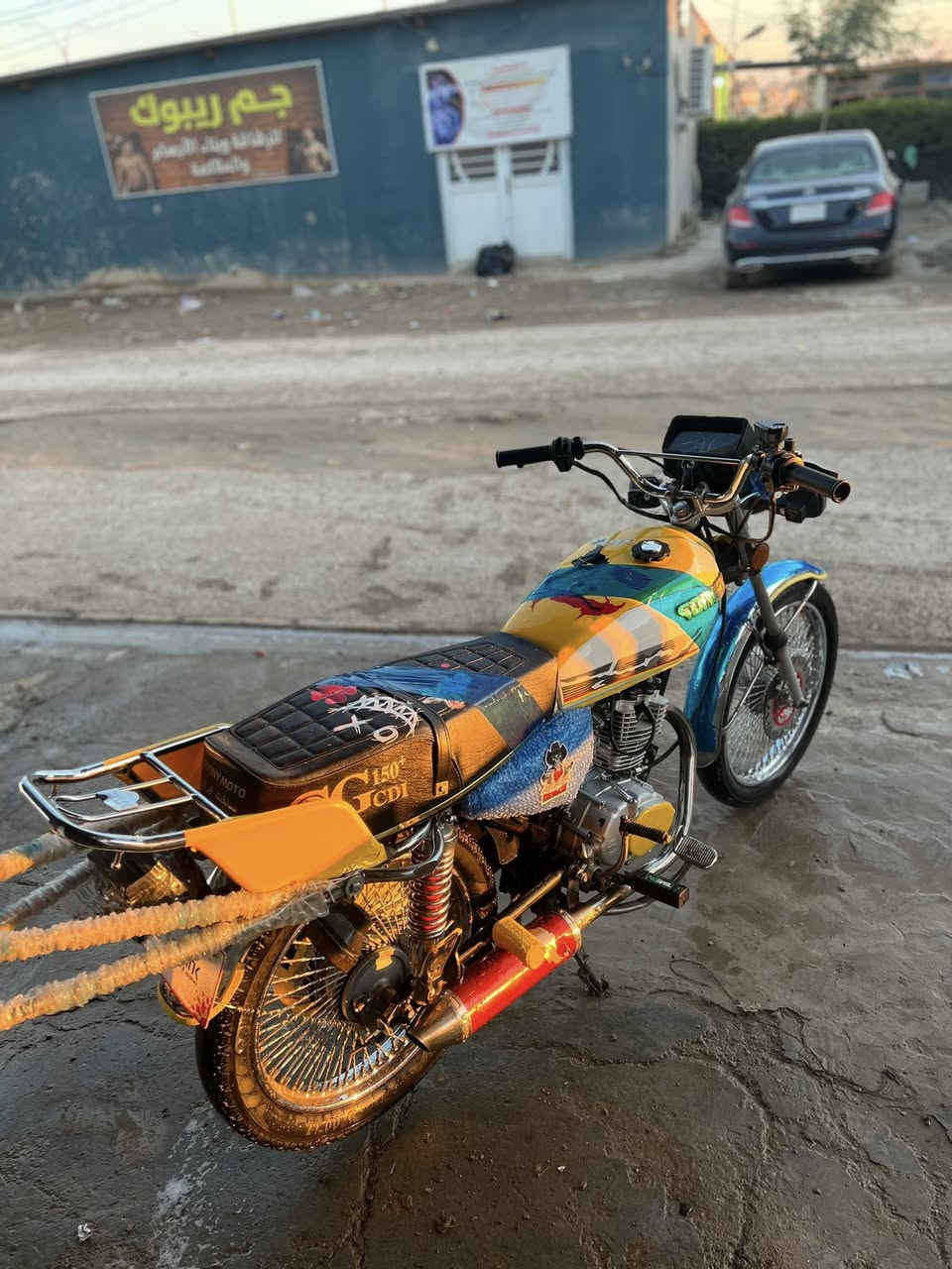 سلام عليكم تايكر البيع موديل 23 كفاله دراجه حلوه كامله محرك كهربائيات كلهة شغاله مكان ديالى بعقوبة  تقاطع القدس ستفسار عل رقم ***********
