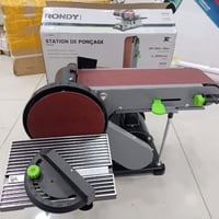 كود 37971 جهاز سنفرة شريطي و دائري طول شريطي 915 ملم و الدائري 150 ملم...