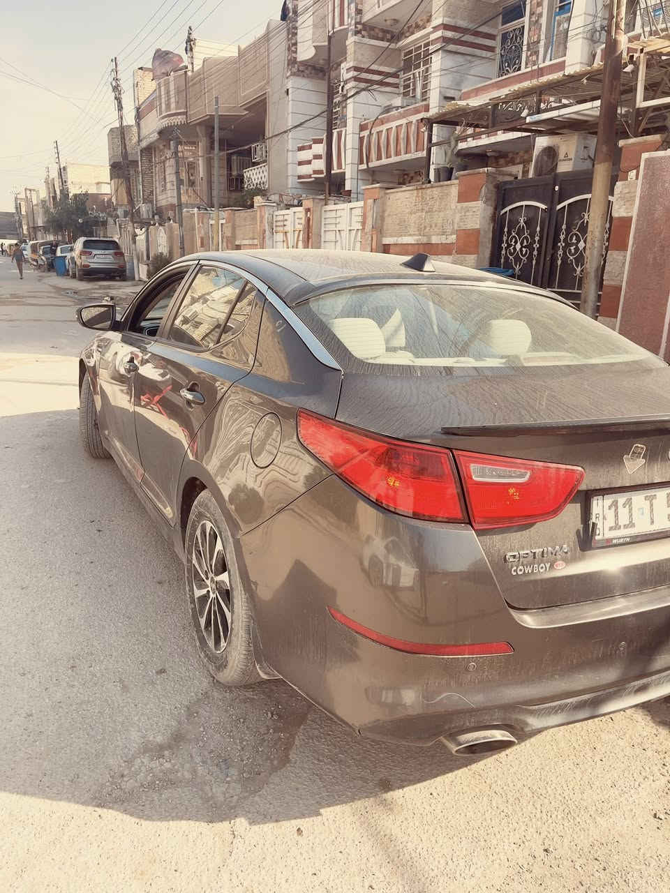 السلام عليكم كيا اوبتما 2014 نص مواصفات وارد امريكي 
حادث بنيد وجاملغ نفسهن مصلحات تايرات جدد مكينه كير خير من الله السياره محتاجه شويه ترتيب داخله نضيف مو متعوب ماشي 99180mi مكان بغداد الشعب السعر 118 وبيه مجال ‭0771 304 4446‬
