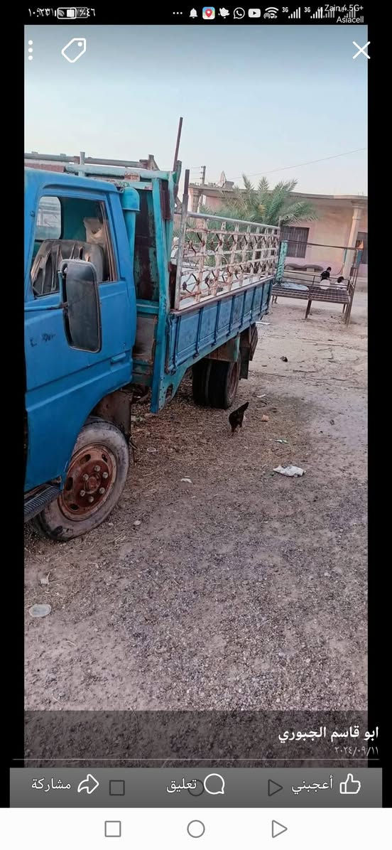 دانيه للبيع مكانها صلاح الدين الشرقاط
محرك بي تبخير اكسل وكير تمام تايرات زينه
السيارة شغاله رقمها تأميم اصفر
***********
***********
سعرها مناسب
