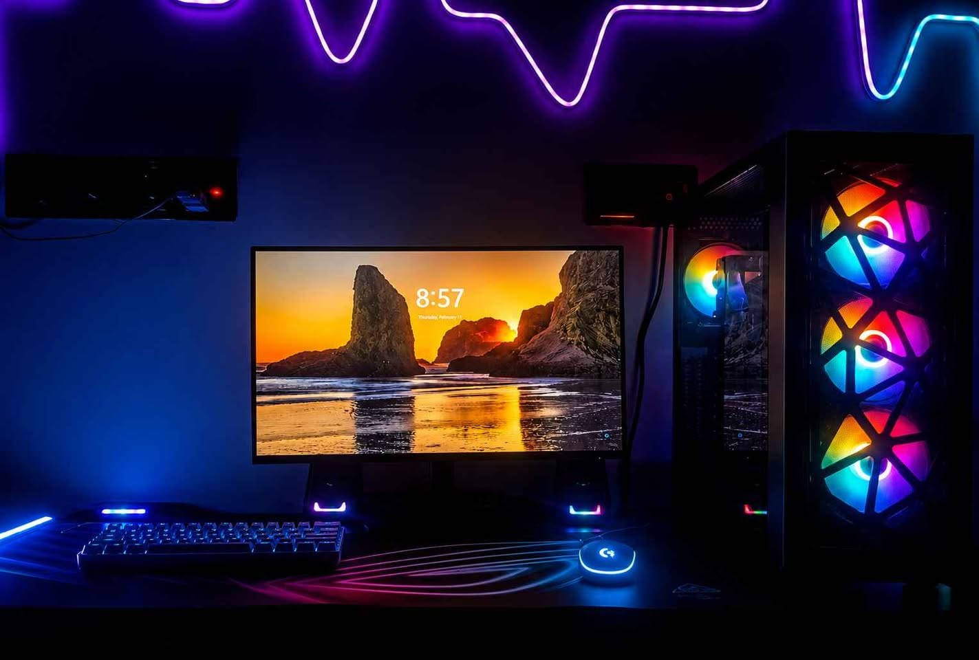 🎮 للبيع PC Gaming + Setup كامل
━━━━━━━━━━━━━━

🖥️ مواصفات الـ PC:

🔹 CPU: AMD Ryzen 5 5600X

🔹 GPU: RX 6700 XT 12GB

🔹 RAM: 16GB DDR4 3200MHz

🔹 Motherboard: Gigabyte B550

🔹 Storage: SSD 1TB

🔹 PSU: 650W

🔹 Case: Vento RGB مع 4 Fans

✅ استخدام خفيف جداً لمدة تقارب 3 أشهر فقط.
✅ الجهاز بحالة ممتازة وخالٍ من المشاكل.
✅ جاهز للفحص والتجربة.

💰 سعر التجميعة فقط: 950,000 دينار

━━━━━━━━━━━━━━

📺 شاشة MSI Full HD 120Hz
💰 السعر: 120,000 دينار
✅ ضمان ساري المفعول

━━━━━━━━━━━━━━

🔋 UPS Line Interactive
💰 السعر: 80,000 دينار
✅ ضمان ساري المفعول

━━━━━━━━━━━━━━

🖱️ Mouse Logitech

⌨️ Keyboard HikGaming RGB

🖥️ Gaming table 
(يتضمن حامل سماعات + حامل أكواب)

💰 السعر: 80,000 دينار

━━━━━━━━━━━━━━

🎧 Gaming Headset + Speakers
💰 السعر: 50,000 دينار

━━━━━━━━━━━━━━

🪑 Gaming Chair
💰 السعر: 65,000 دينار
✅ مستخدم شهرين فقط

━━━━━━━━━━━━━━

💰 سعر السيت أب الكامل: 1,250,000 دينار

📍 الموقع: بغداد

🚚 متوفر توصيل داخل بغداد والمحافظات

📱 للتواصل واتساب:
*********** المحمودية, بابل
