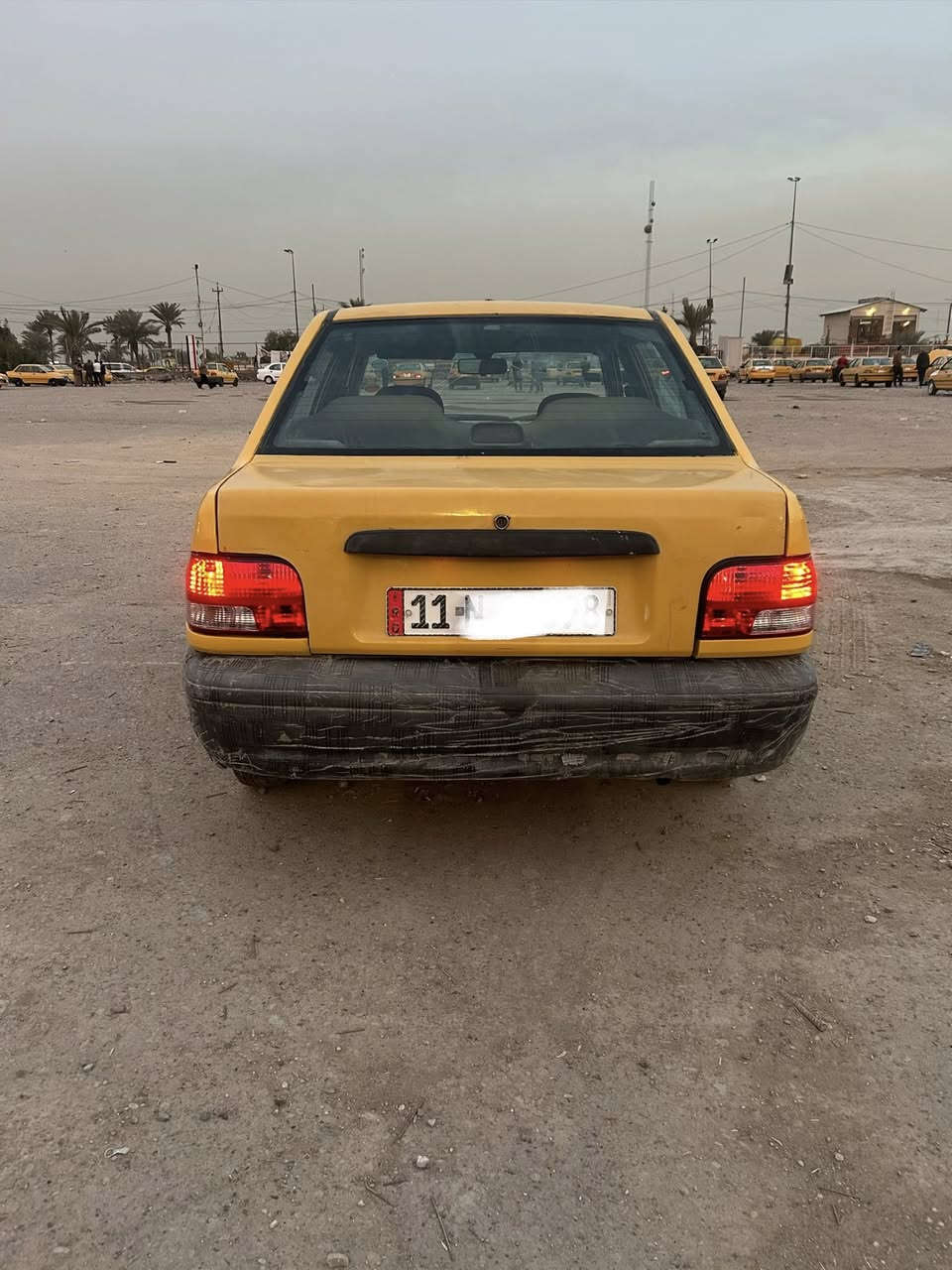 السلام عليكم سايبا 2014 سياره كير و مكينه بحاله جيده سياره بيه صبغ جاملغ خلفي وأمامي سنويه لل27 رقم بغداد تحويل مباشر سعر 28 مكاني بغداد الأمين ***********
