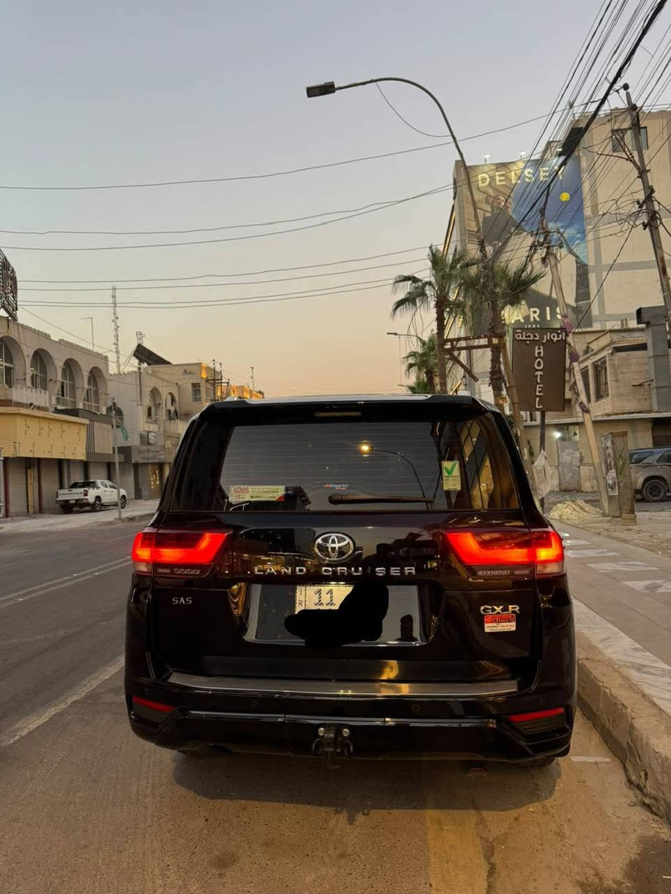 لاندكروز  GXR 2022  (ساز)
TOYOTA Land cruiser 2022

نضافه ١٠٠/١٠٠ 

‎سنة الصنع: 2022 

 SAS

ماشييه  54 الف كم 

رقم بغداد 
المواصفات:
محرك 6 سلندر 4.0L

فتحة سقف ( سلايد ) 

٣ شاشات 

شاشات ترفيه خلفية

مقاعد جلد 

مقاعد كهربائية 

مقاعد امامية تبريد 

⁠تبريد وتدفئة امامي خلفي 

بصمة الابواب 

صندوق كهربائي

مصابيح LED و زينون

7 راكب 

شحن واير ليس 

حساس امامي خلفي 

حجم العجلات 20 inch 

مكفول كفاله عامه 

موقع السيارة بغداد - الدوره 

للاستفسار الاتصال بالرقم 
***********
 
‎السعر ( 620$)
