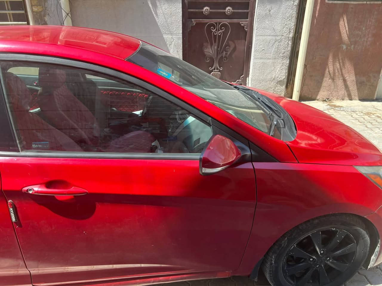 سلام وعليكم
هونداي اكسنت 2013
امريكي ليبل واحد بس بيهة قطع صبغ
ايرباك استيرن طاك 
مكاني المنصور
السعر 78 وبيهة مجال بسيط بيع او مرواس
***********
