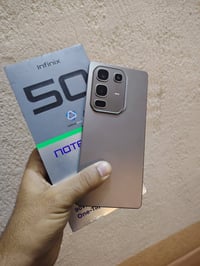 متوفر جهاز انفنكس نوت 50 برو ذاكره 256  الرام 8 +8 شاحنه 90 واط  كامل ...