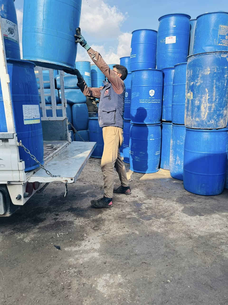 وصل وجبة جديدة براميل 
الزاب - السايدين 
***********
