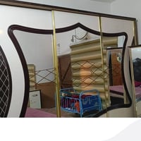 غرفة نوم تركي • سبع قطع • كنتور سلايت ٣م واجهة جام