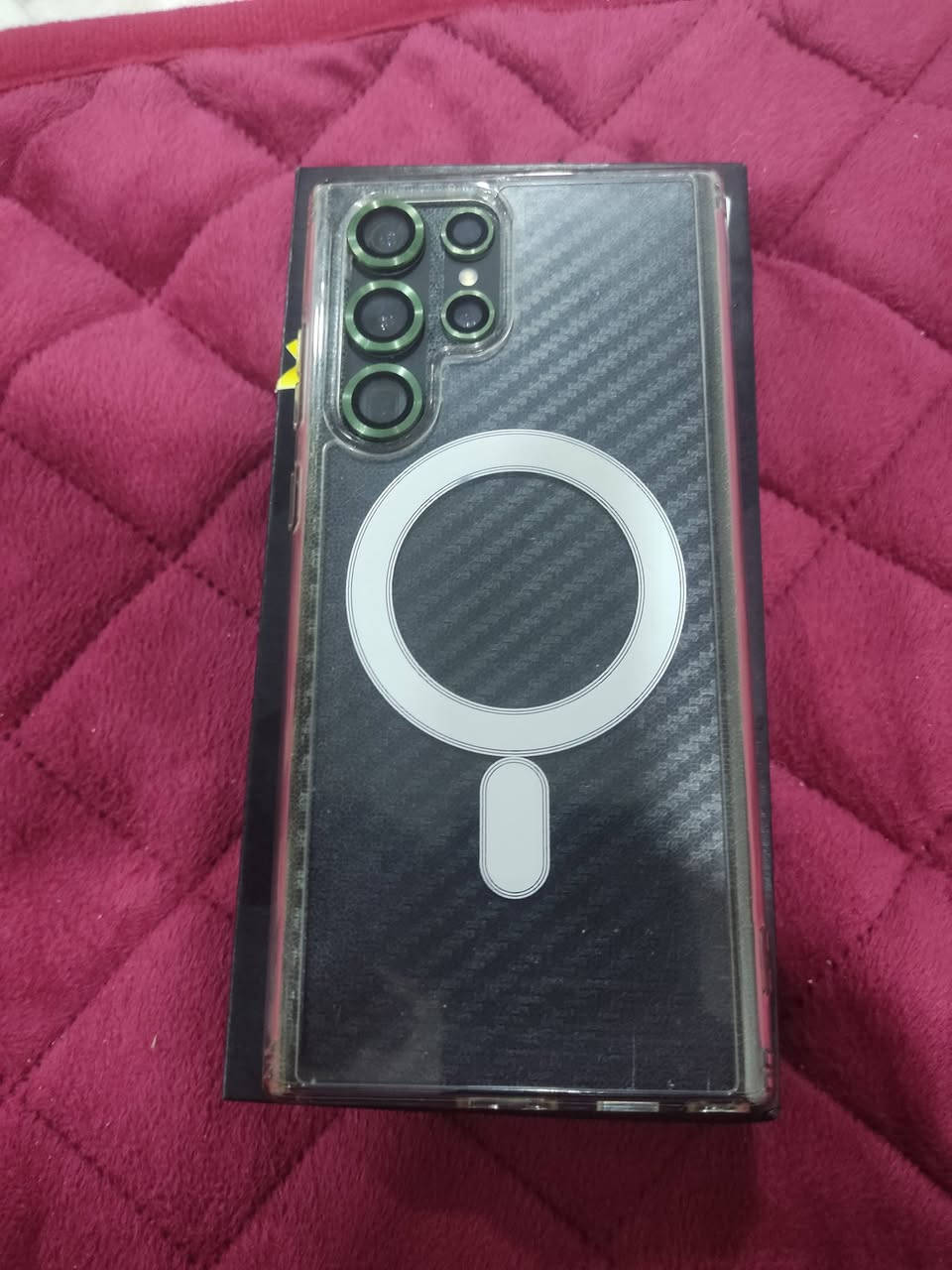 سلام عليكم شباب
موبايل سامسونك 22 الترا جهاز مجموعه الفهد التجاريه معروفه ما يحتاج احجي بيها مكفول من شخط جديد ونضيف وكله شغل وشرط الفحص ذاكرته 512 جهاز نضيف بشكل صوت شحن نت اتصال كامرات كله شغال فقط كارتون ويه شراي يتصل ***********
