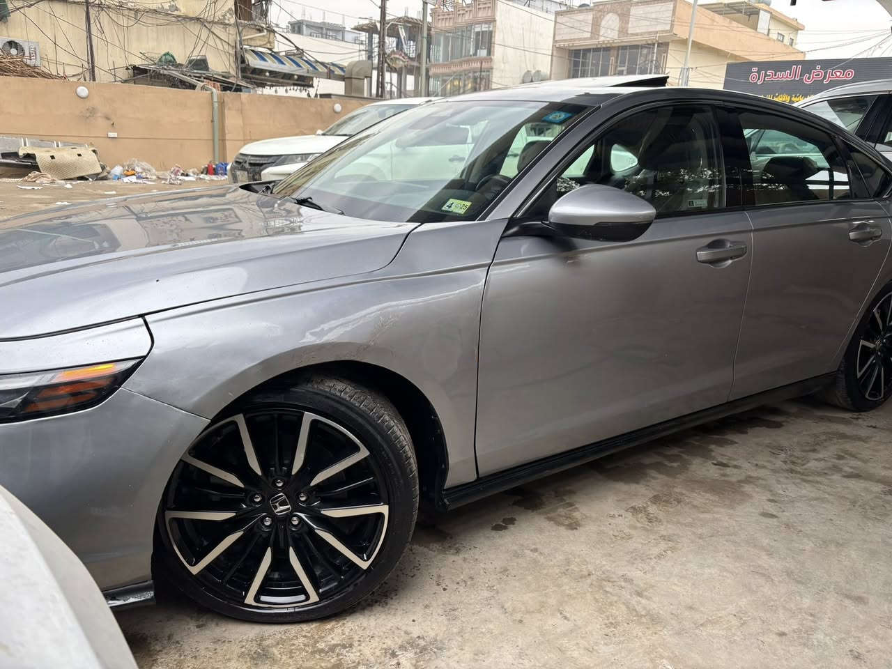 هوندا اكورد هايبرد تورنك ٢٠٢٣
بدون صبغ 
بدون تبديل 
بارد بالجملغ و bdr بالباب مال سايق
السعر 212$
مكان السياره ديالى بعقوبه
صور الحادث بالمنشور  

***********
