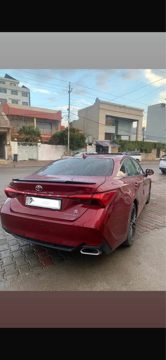 ئەڤەلۆن ئەمریکی 2019 
مواصفات / xse 
سبغ = ٣ پارچەی پێش 
سبغ = بستەک چاملغ پشت
سبغ = بستەک سندوق بن ڕەقەم 
ناوگرتن نیتی ، ئێڕباگ نیتی 
ڕەقەم دهۆک سەنەوی 2025
مەکینە V6_3,5L نەکرایتەوە
ڕۆیشتن 131,000 km 
نرخ ۲۱٨ وەرەقە نرخیکی زۆر زۆر مناسب
*********** واتسب. أربيل, العراق
