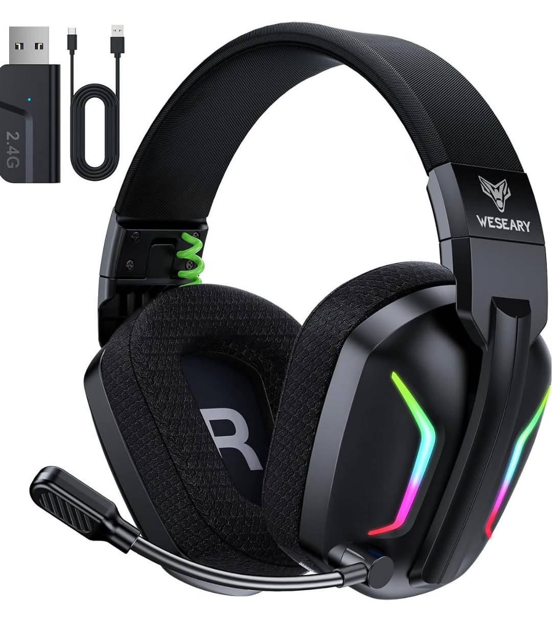 هيدفون وايرلس ماركة WESEARY طراز WG1
WESEARY WG1 Gaming Headphones, 2.4GHz Wireless
RGB
جديد شرط الفحص 
متوفر توصيل لكافة المحافظات


**إذا كنت صاحب هذا الإعلان وتريد حذفه لأي سبب، رجاءا أرسل رسالة إلى الدعم الفني**