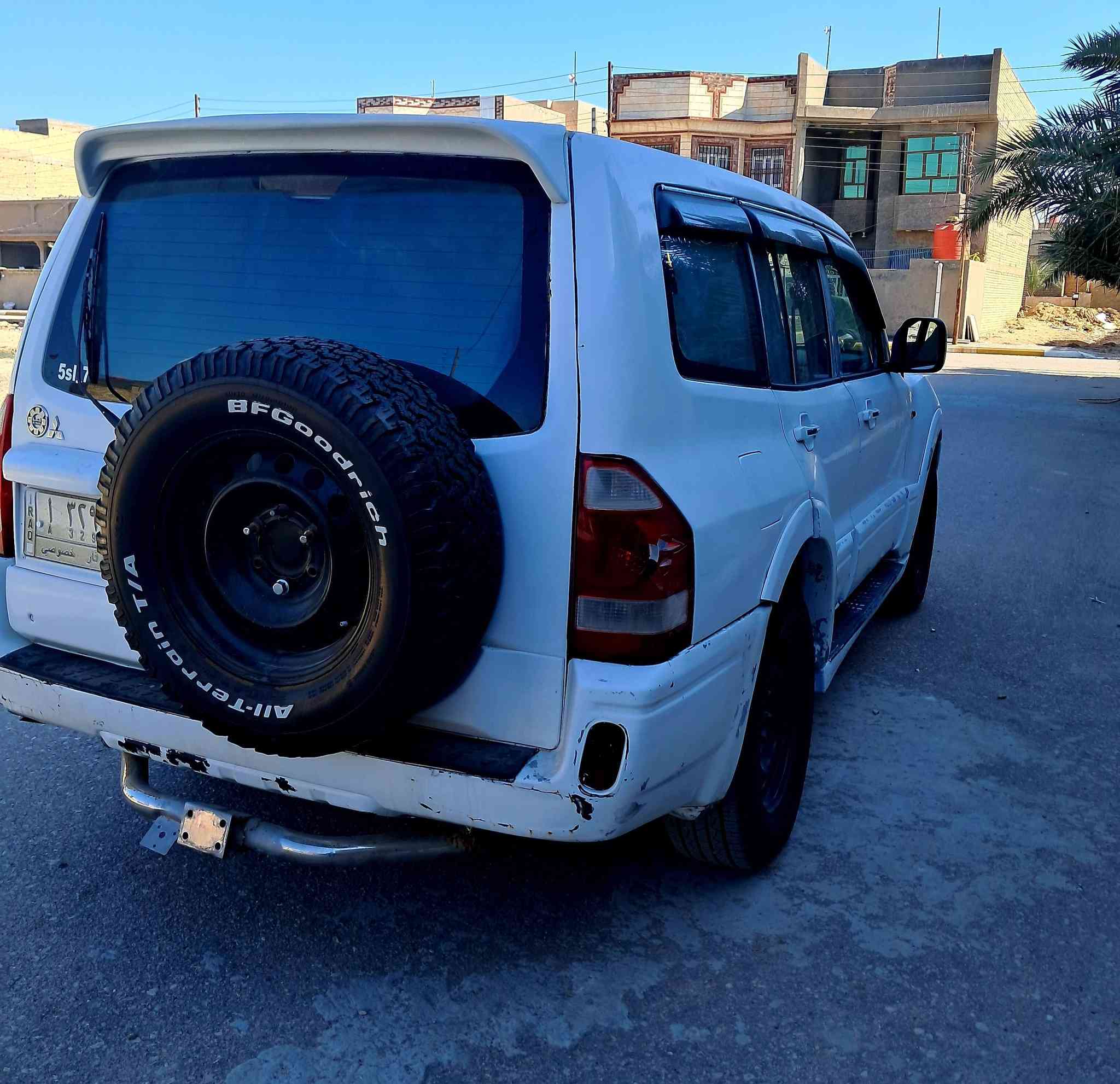 باجيرو٢٠٠٧ جاهزه من كلشي مابيها نقص مكينه ٢٥٠٠محور سياره بيها تجيه عنوان سماوه السعر ٦٧ بي مجال شراي اتصل وتدلل ***********
