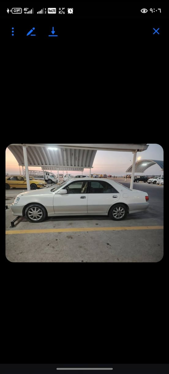 سلام عليكم ملكه 2003كفاله عامه من صبغ تبديل ضربه السياره كفاله عامه محرك ديفور صار 5تيام شاده بنجف السياره دكمتين مدفوع الكمرك مالته بس باقيه علوحات السعر 110وذا اكو مراوس اقل من سعره  عادي اراوس مكان السياره بابل الحمزه الغربي قرب معمل السكر*********** رقم الهاتف
