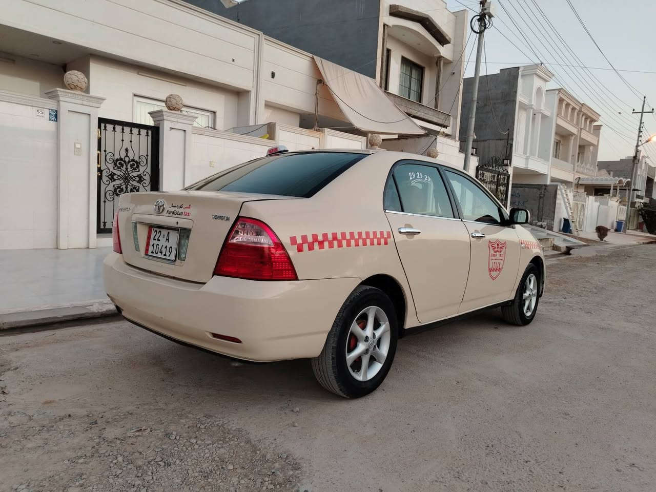 بیکاشۆ🌹تەکسی🌹2006🌹 جەمپێکی پشتو🌹پێشی🌹هەیە🌹سیارەکە🌹خاوێن🌹 ماوەتەوە🌹
بۆ زانیاری زیاتر پەیوەنی بکە👍❤
نرخ:92گالا💰
شوێن:هەولێر🌍
رەقەم.تەلەفۆن📞
📞***********📞
📞***********📞 أربيل, العراق
