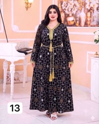 كشمير تونسي • شغل تطريز • مقاسات 2XL-5XL
