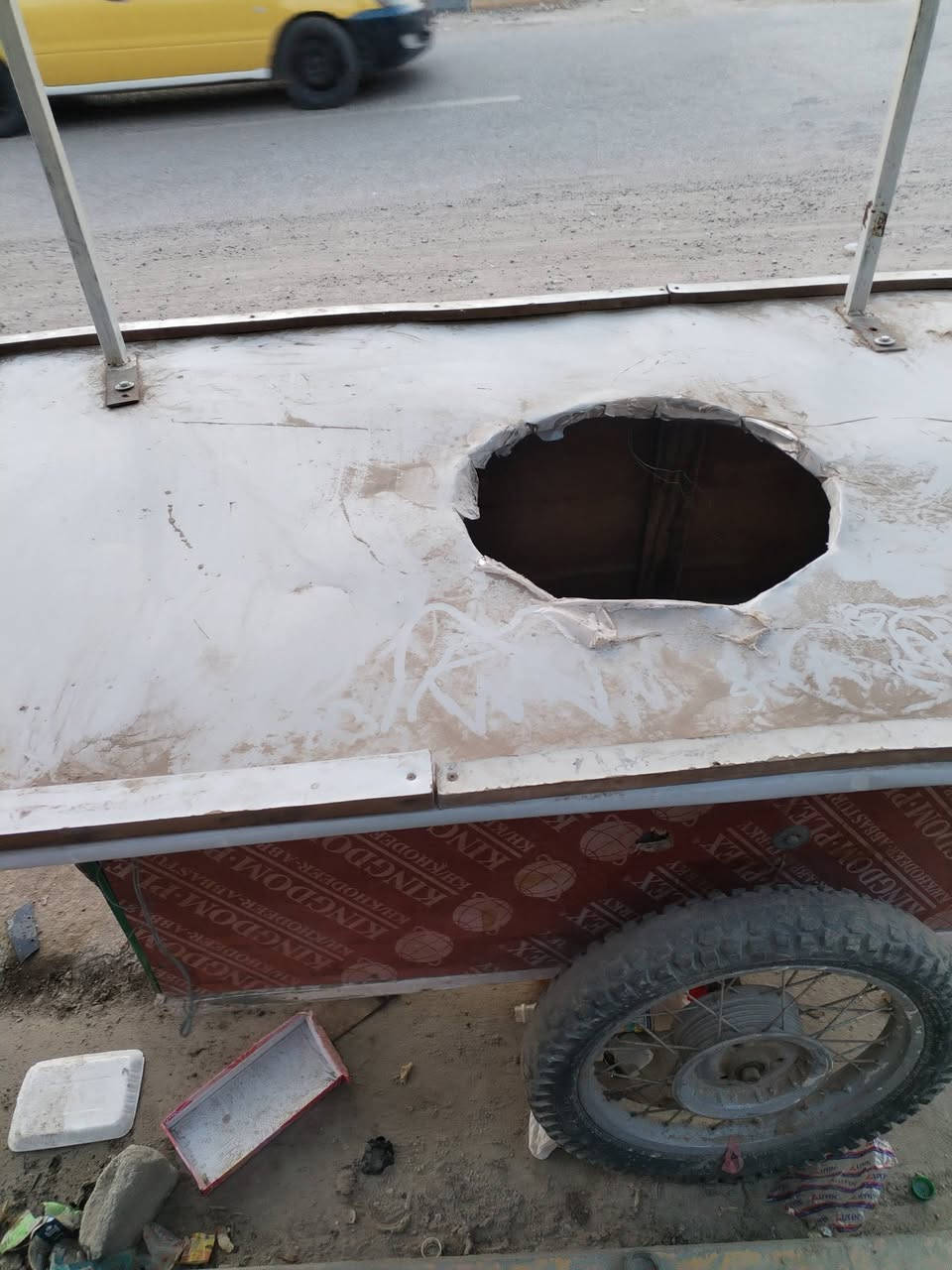 السلام عليكم.. عربانه لبلبي جاهزة للبيع مكان بعقوبه للاستفسار الاتصال على الرقم ***********
