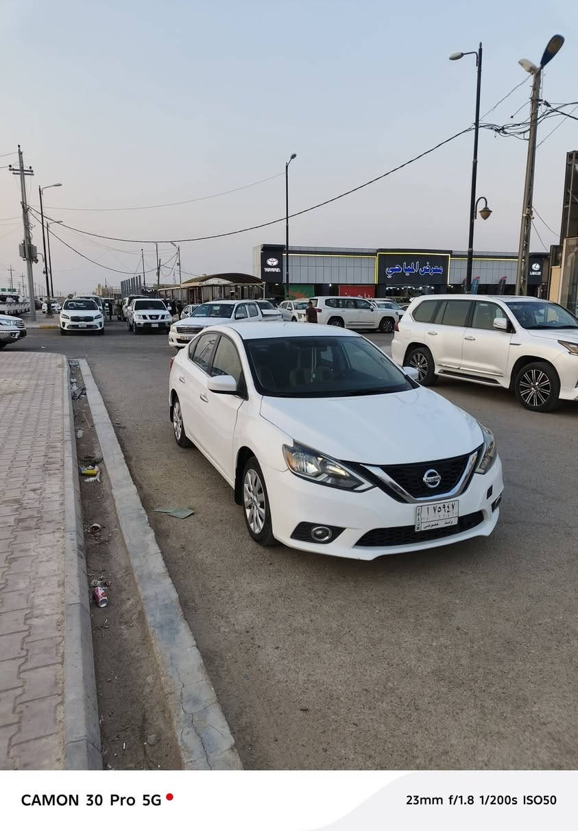 للبيع. نيسان سنترا ٢٠١٨ امريكي
جاملغ تبديل وبنيد  تصليح بدون ايرياك ماشيه ٨٥ ميل حاليا وبيهه قطع صبغ تقريبا ثلاثه بدون دواخل
مكينه ستندر كفاله
حدادايه كفاله تبريد تدفئه بلاديات تخم تاير جديد سياره كل نقص مابيها جاهزه صار ٣سنوات عندي. واسط بآسمي
السعر 100 .. شده وبيهه مجال لشراي
***********..واسط/ الكوت
