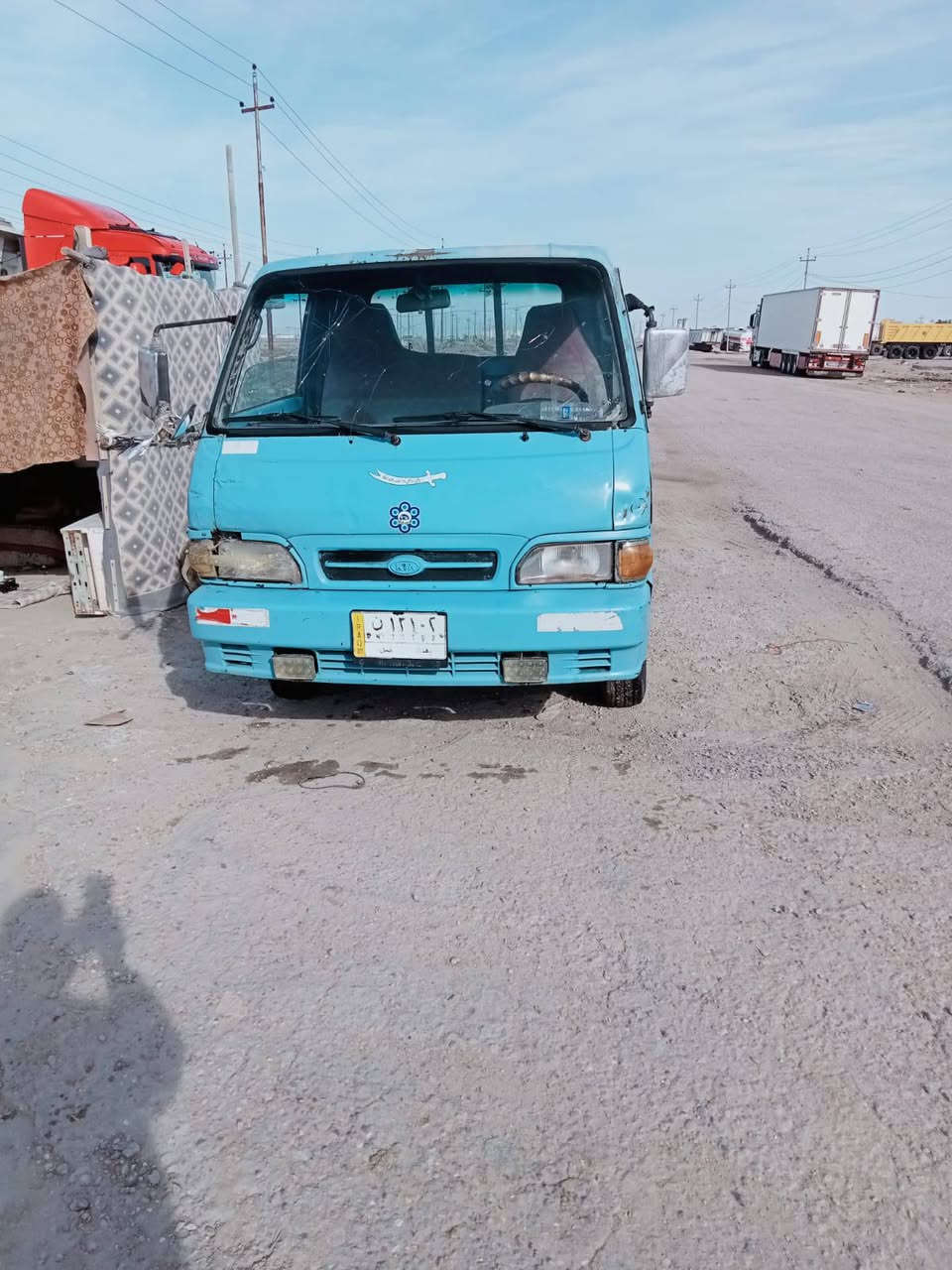 كيل حمل للبيع مديل 95 سياره  جاهزه مكينه وكير حداديه واكسن وتخم تاير سياره جاهزه السعر 25 وبي مجال قليل مكان سياره ناصريه الاستفسار ع رقم***********
