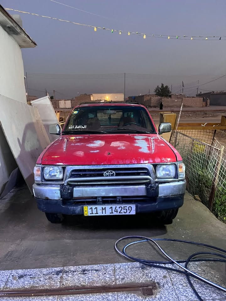 بيكب هايلوكس جمره ١٩٩٨مكينه مبدلة طابوكه  وهسه بيها صوت كير نضيف خمسه جنكال البدي الطويل دواخل ماروني شاصيها نضيف اصوليات مكفوله السياره باسمي مداور ثاني يوم سياره جاهزه تايرات حداديه بالجيس سعرها 48 وبيها مجال مكان ابو الخصيب 
***********
