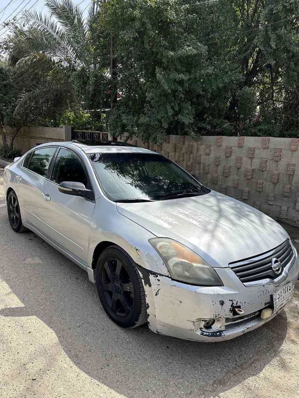 السلام عليكم، نيسان التيما 2008 فول وارد امريكي
محرك 3500 V6
بصمة تشغيل وابواب
فتحة سقف 
كشنات جلد وتدفئة بالكشنات 
شاشة وكامرة 
 رقم بغداد  بأسمي
 سنوية تنتهي 4/25
 المكان بغداد 
السعر المطلوب 65 
***********
