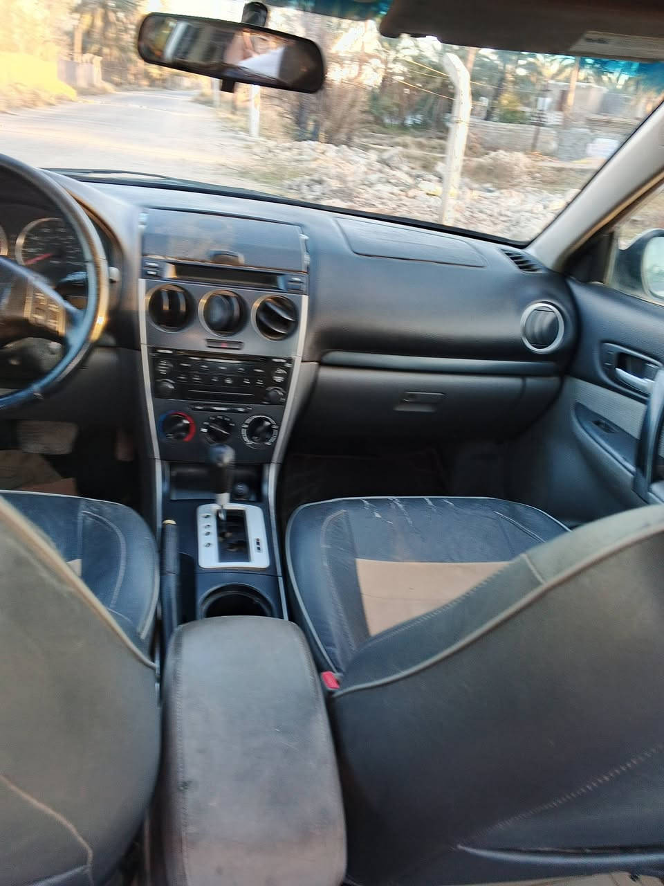 مازدا حجم 6 كشر بلادي صدر خلفي وأماني جديد كير جديد دواخل نظيفة تبريد شغال السعر 65 رقم بغداد انكليزي باسمي مكان السيارة المسيب تفاصيل اكثر اتصال ***********
