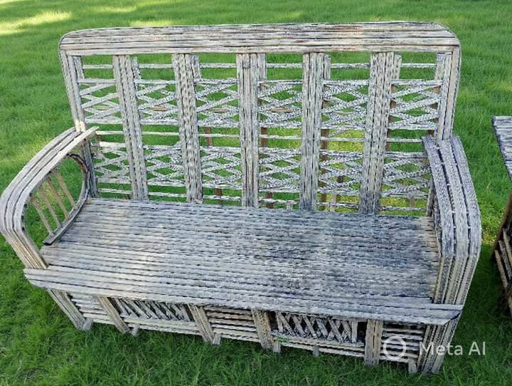 تخم قنفات خشب بغدادي للحدائق(مستعمل)
يتكون من 3 مقاعد و قنفه مع ميز طعام
💸السعر 100 الف
📍العنوان... بغداد .. شارع حيفا(لايوجد توصيل)
📱***********
