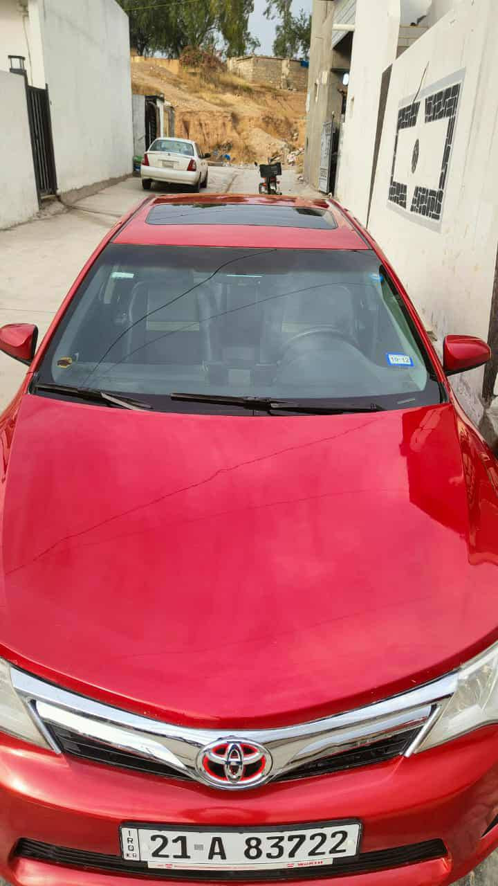 سياره كامري موديل 2012 فول مواصفات بصمه تنتا وارد امريكي ضرارها 4قطع  بدون دواخل رقمها السليمانيه  شرط التحويل السعر 125 وبيها مجال المكان بعقوبه الرحمه اتصل ***********
