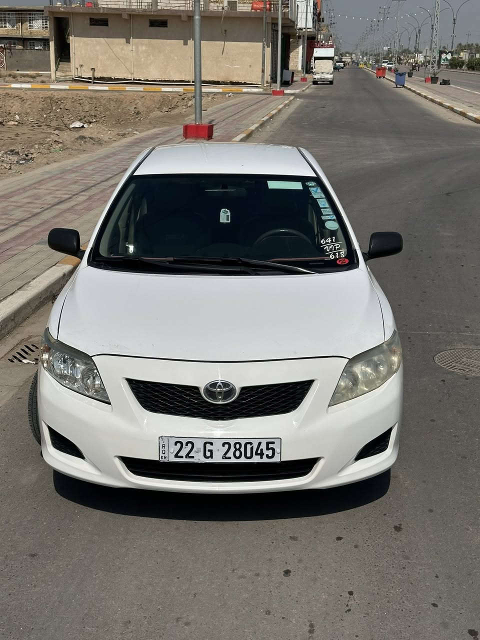 يا الله السلام عليكم 
تويوتا كورلا موديل 10 السونار مرفق بالمنشور السنوية نافذة لسنة2027 بشهر الثاني  رقم أربيل الدولي الجديد تريد تحويل تريد وكالة مكان السيارة كربلاء السعر 115 قابل للتفاوض الاتصال على الرقم ***********
