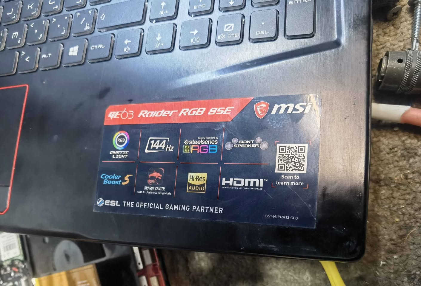 لاب توب كيمنك البيع فحم اعلى سعر
i7 th8
ram ddr4 16gb
ssdm. 2 256GB
حجم 15.6
كارت شاشه قوي rtx2060
كيبورد ار جي بي أربيل, العراق


**إذا كنت صاحب هذا الإعلان وتريد حذفه لأي سبب، رجاءا أرسل رسالة إلى الدعم الفني**