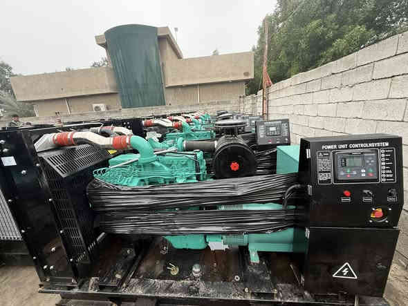 السلام عليكم تم وصول مولدات نوع كمنز 150 إلى 250 كيفي زيرو العنوان بغداد رقم ***********
