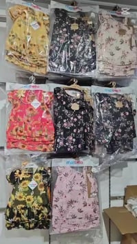 شروة فساتين عيد العدد 3500 قياس 1  4   5  8  9  12سنه اقل طلب 350قطعه ...