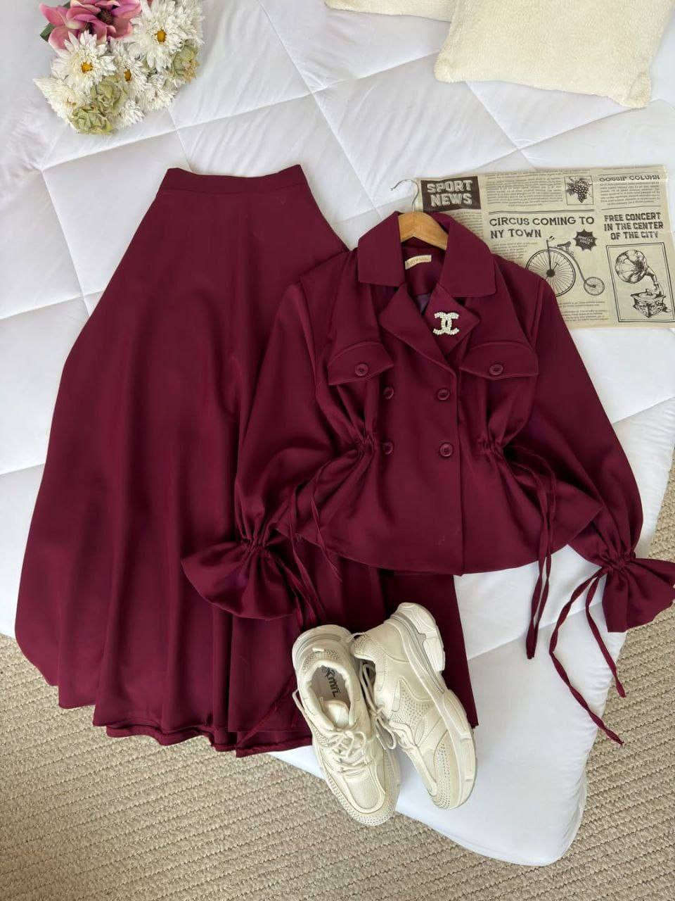 قميص مع التنورة❤️‍🩹
السعر 35
خامة دابل تركي مبطن
38-40-42-44-46-48


**إذا كنت صاحب هذا الإعلان وتريد حذفه لأي سبب، رجاءا أرسل رسالة إلى الدعم الفني**