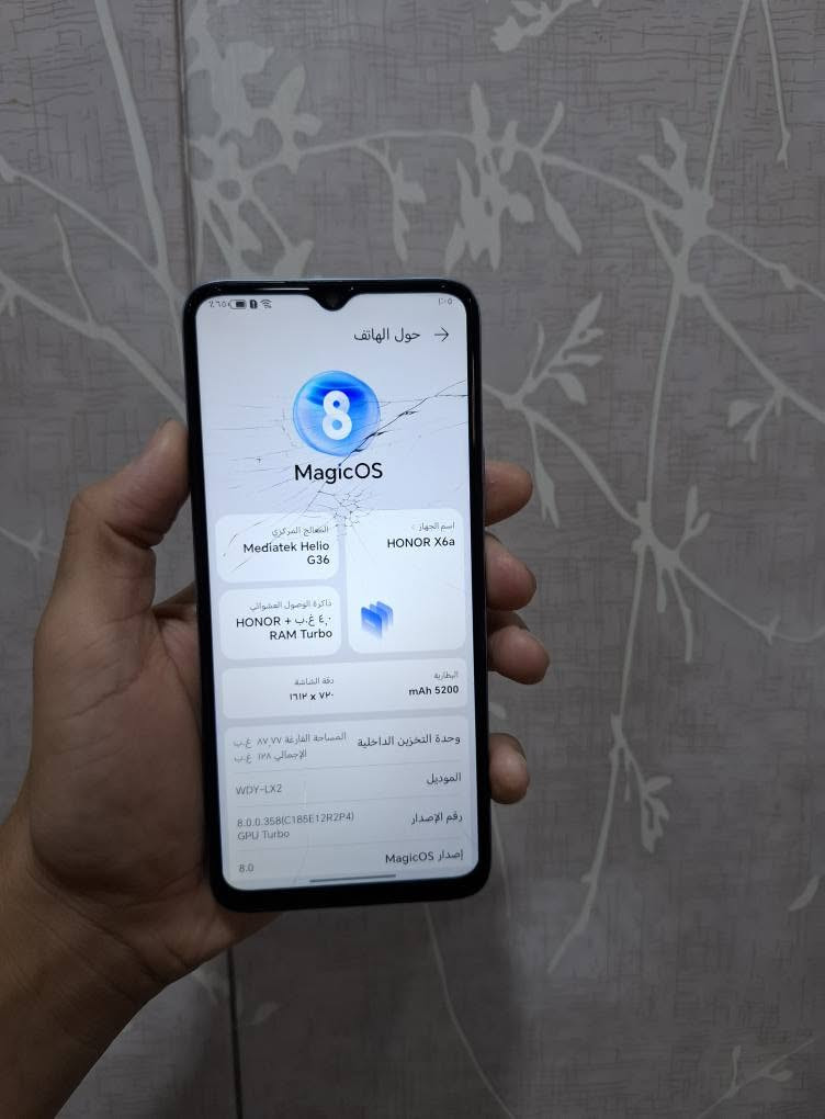 جهاز هونر اكس 6a
جهاز مكفول كله شغال شرط الفحص 
ذاكرته 128خطين جهاز كله شغال السعر 75 وبي مجال فقط الكسور البي ولمس طبيعي كل عيب مابي
مكاني ناصريه مركز ناصرية, ذي قار


**إذا كنت صاحب هذا الإعلان وتريد حذفه لأي سبب، رجاءا أرسل رسالة إلى الدعم الفني**