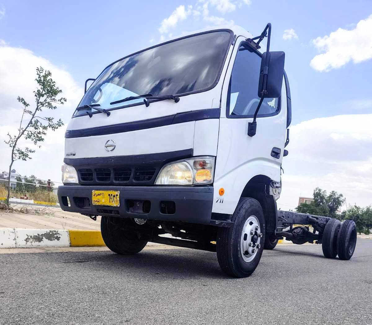 السلام عليكم ورحمة الله وبركاته
🚛 للبيع / هينو شاصي موديل 2005
✅ حجم 711 / 300
✅ طول البودي 4 متر
✅ المحرك + الكير + الاكسل + الشاصي مكفولة كفالة عامة
✅ رقم كركوك
✅ الصدامي الأوليات والثانوي أصلي مع السيارة
⚠️ البيع بدون تحويل (لا يتم التحويل)
📍 العنوان: السليمانية – مركز المدينة – قرب السرجنار
📞 *********** 📞 Shabaz Kren
💥 سيارة نظيفة وجاهزة للعمل، والفحص على حساب المشتري.
والله ولي التوفيق 🌹
