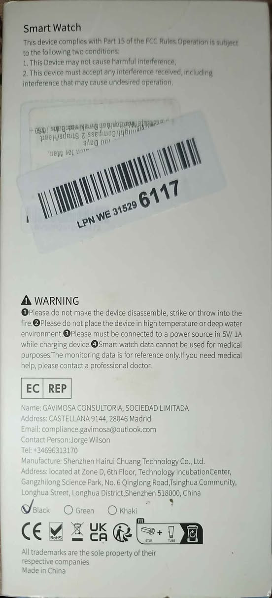 ساعة الكترونية W50 pro جديدة تدعم عربي واتصال وكل برامج الرياضة وبيها لايت جانبي وسير كتان اضافي بلاد رز, ديالى


**إذا كنت صاحب هذا الإعلان وتريد حذفه لأي سبب، رجاءا أرسل رسالة إلى الدعم الفني**