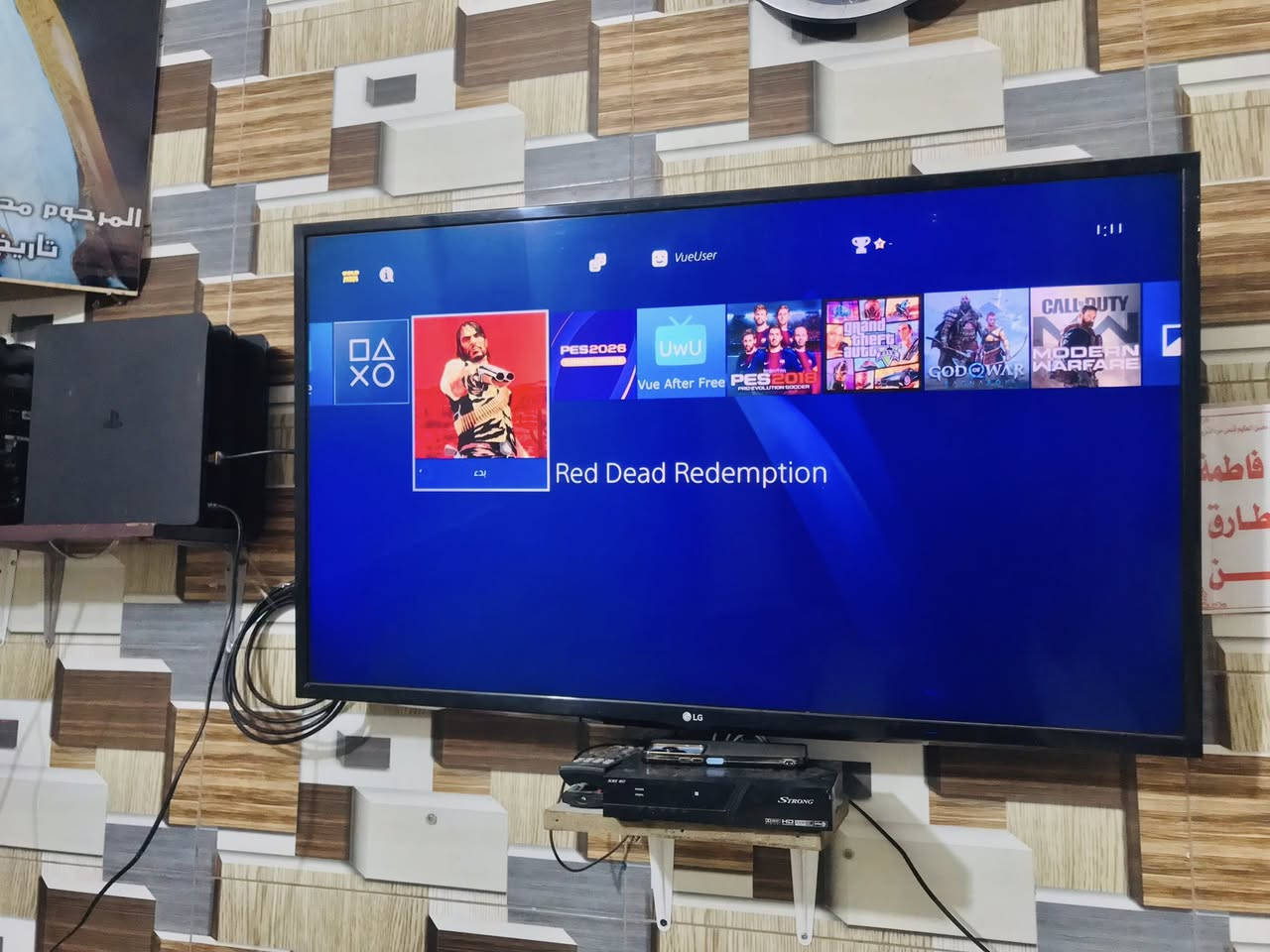 متوفر
Ps4 slim 
لوك ستيكر نسبة النظافة ١٠٠٪؜ حيث كل شيء 
ذاكرة ٥٠٠كيكا
نظامه ( ١٠.٥٠ ) التهكير استقرار ١٠٠٪؜
كل شيء شغال بيه
محتوياته : أثنين جوستك أصلي مو تجاري
كيبل hd
Av
واير شحن
ألعابه :
Pes 2026
Pes2018
Gta5 
Call of duty modren warfer
God of war ragnork
Red dead redmption 1
مكاني بغداد كمالية 
***********
350ألف مجال بسيط
