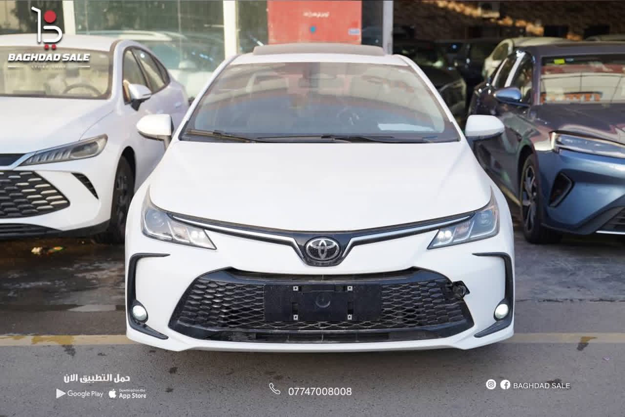 Toyota Corolla 2025 – Hybrid
 تويوتا كورولا ٢٠٢٥ –– هايبرد 

🌍 المدينة –  بغداد – البياع – معرض دار السلام 

•   🛣️  المسافة المقطوعة    - زيروو  
------------------------------------------------------------ 
💰 السعر:        علق تويوتا او كورولا او 2025
وسوف يتم الرد على الخاص برسالة بالسعر ورقم البائع 
✅ المواصفات :

✅ الموديل: ٢٠٢٥
✅ الفئة: نص مواصفات
✅ الحالة: زيرو
✅ الوارد: الصين
✅ المحرك: ٤ سلندر ١٨٠٠ هايبرد (بنزين + كهرباء)
✅ الويلات: ١٦ إنش

✔️ ناقل حركة أوتوماتيك CVT
✔️ نظام هايبرد اقتصادي جداً بالوقود
✔️ شاشة وسطية تعمل باللمس
✔️ Apple CarPlay & Android Auto
✔️ كاميرا خلفية
✔️ حساسات خلفية
✔️ مكيف أوتوماتيك
✔️ تحكم ستيرن متعدد الوظائف
✔️ مثبت سرعة
✔️ مرايا كهربائية
✔️ إضاءة LED أمامية
✔️ نظام ABS + ESP
✔️ وسائد هوائية متعددة
✔️ نظام مراقبة ضغط الإطارات


**إذا كنت صاحب هذا الإعلان وتريد حذفه لأي سبب، رجاءا أرسل رسالة إلى الدعم الفني**