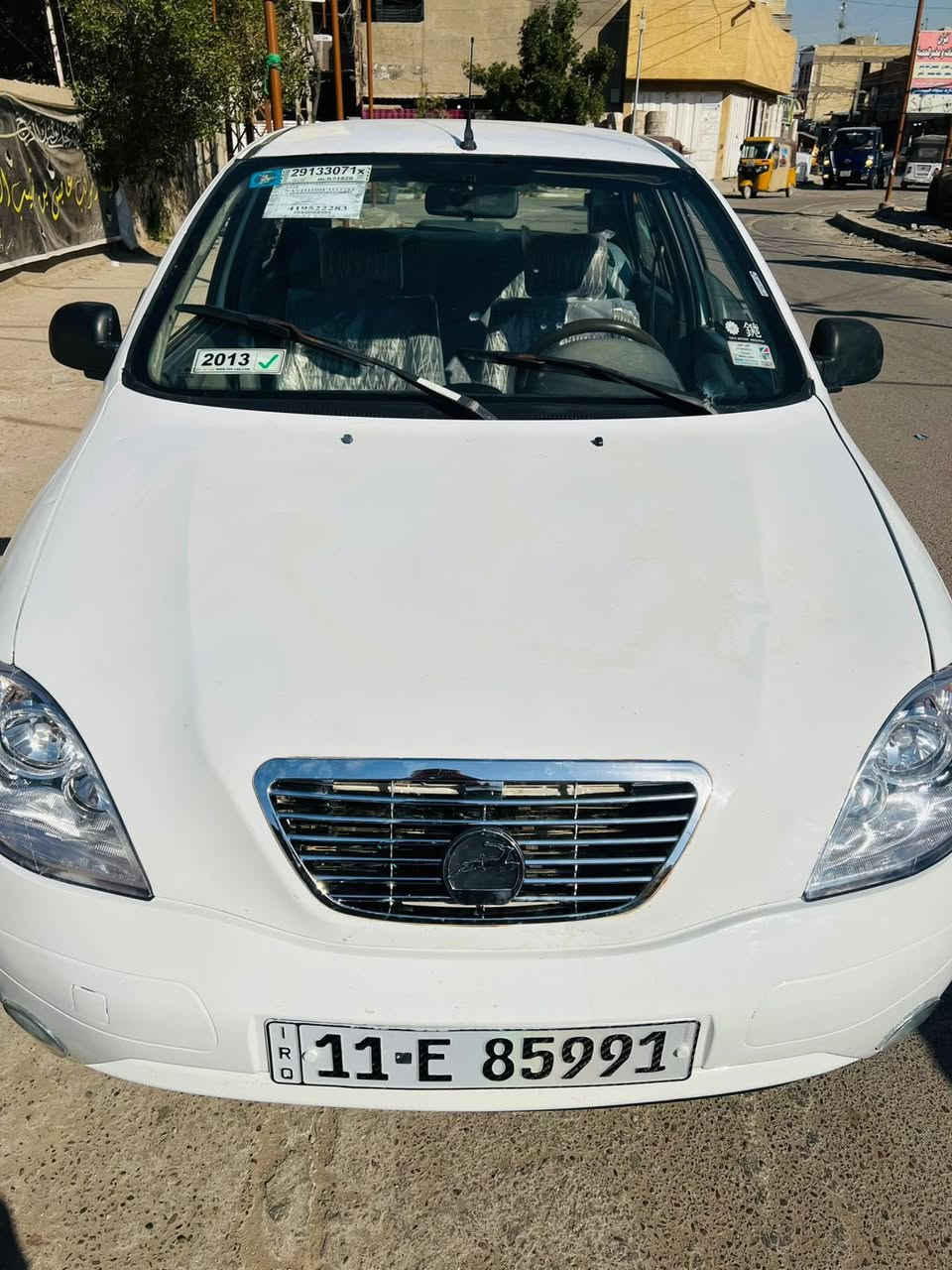 سلام عليكم للبيع طيبة موديل 2013 السيارة مكية كير حداديةشواصي كلة مكفول لسيارة بيهة مكانات صبغ اثر خياس رقم انكليزي السعر 38  مكاني نهايت حي اور هاتف ***********
