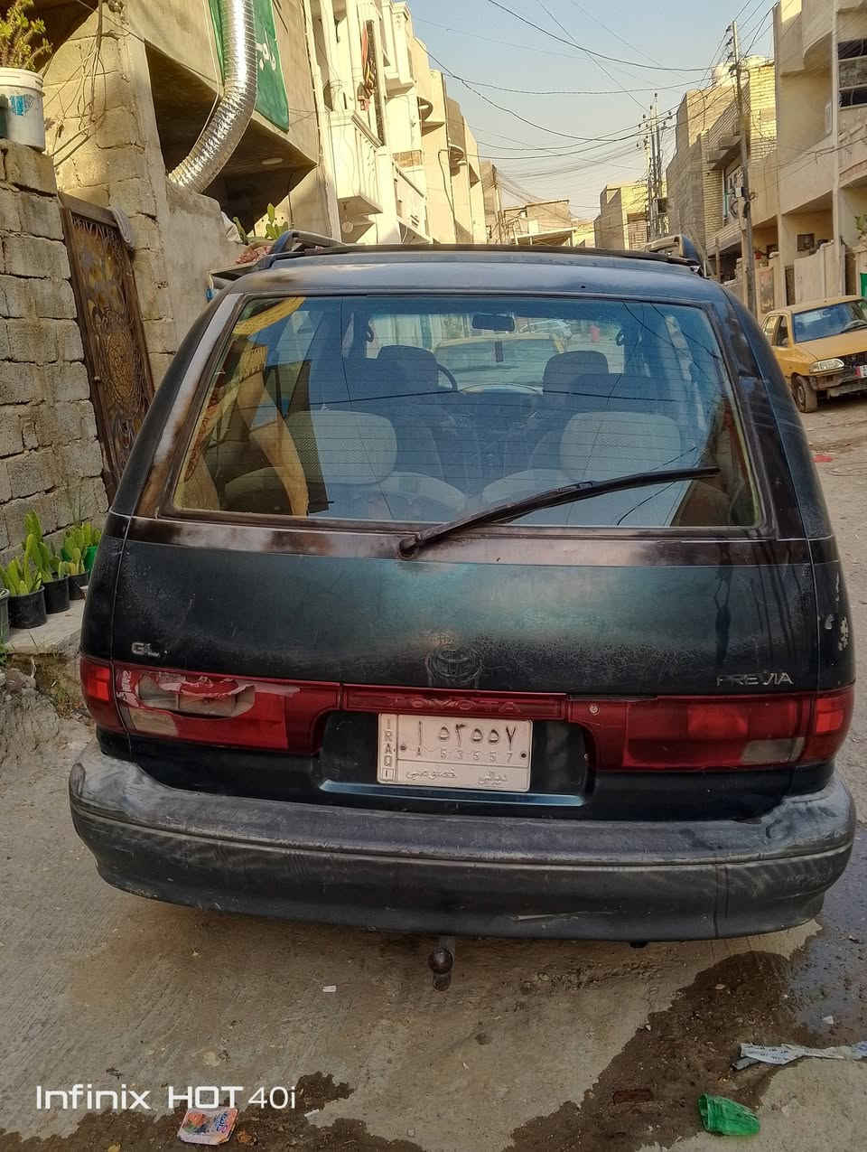 سلام عليكم تويوتا بريفيا مديل 1996 للبيع مكينه حاله جيده سنوية 2028 تحويل 2 يوم العنوان بغداد حي العامل السعر 28 وبيه مجال حك الجيه التواصل واتساب الرقم ﴿***********﴾
