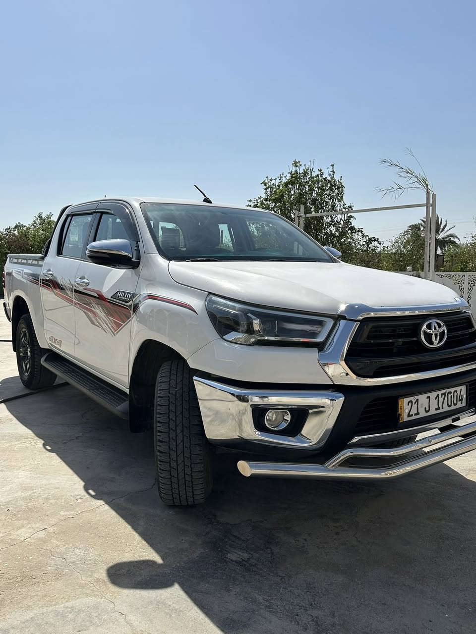 السلام عليكم
تيوتا فوريل 4X4
ساز فول باب أول 
بصمه تبريد قطعتين 
رقم مميز بأسمنه تحويل ثاني يوم
ماشيه 38الف 
السعر 315$
العنوان صلاح الدين الدجيل


**إذا كنت صاحب هذا الإعلان وتريد حذفه لأي سبب، رجاءا أرسل رسالة إلى الدعم الفني**