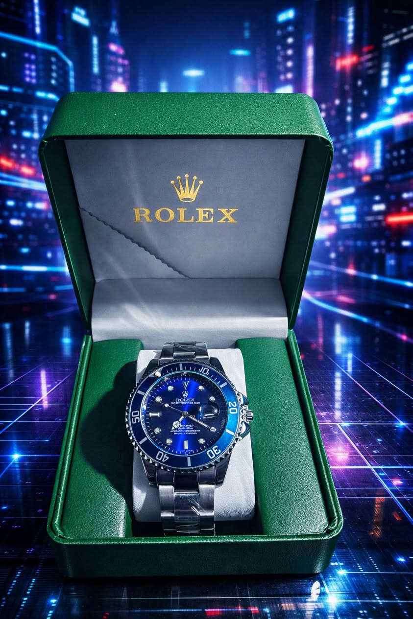 ✨✨✨الزمن يمضي لكن الأناقه خالدة💫💫💫
 رولكس كوالتي عالي تجسيد حي للفخامه 🌟🌟🌟
✅ ساعه كواتز 
✅كرت ضمان
✅ وزن ثقيل 
✅ مكينه درجه اولى
✅ طلاء ثابت 
✅ عداد شهري
✅ مقاومه للماء والغبار
✅ زجاج ضد الخدش
✅ تصلك الساعة طبق الاصل كما العرض 
الفحص امام المندوب بعد ذلك نحن غير مسؤولين
السعر  17 الف فقط بسعر البلاش 
توصيل سامراء الف دينار 
توصيل اقضية صلاح الدين ثلاث الاف 
توصيل أنحاء العراق خمسة الاف 
*********** للحجز 
 اتصال او واتساب او خاص
الفحص امام المندوب
