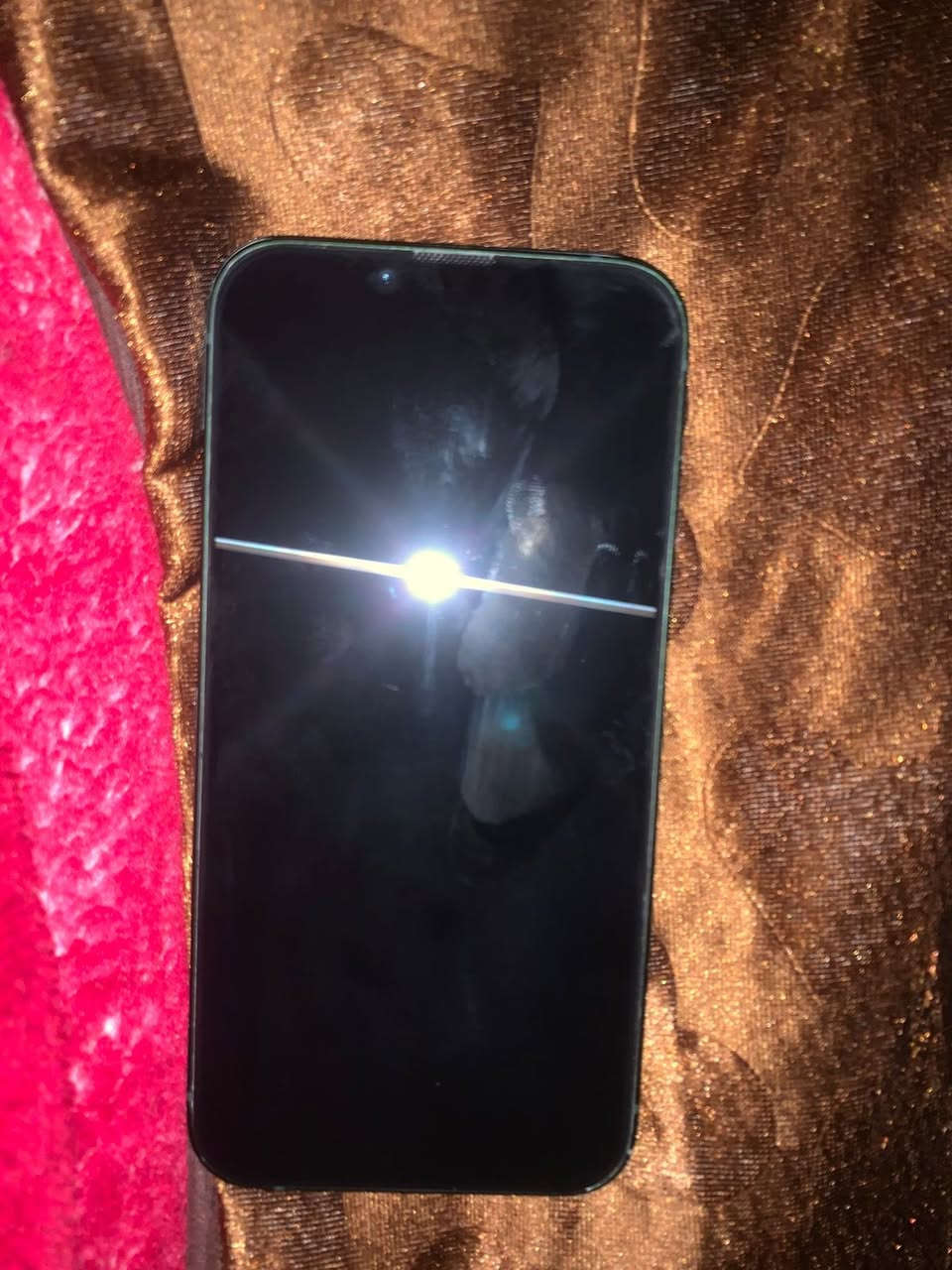 سلام عليكم ايفون 13عادي ذاكره128نضافه 98شرق اوسط نموذج Mبطاريه 91بلاد بغداد مدينه الصدر شارع الفلاح  *********** السعر425 وبي مجال الطيبين🤍
