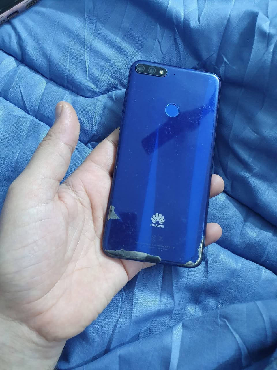 السلام عليكم 
متاح جهاز هواوي y9 برايم جهاز شغال  بي فطر بالكلاس فقط وممأثر على الشاشة السعر 45 الف وبي مجال بسيط للشراي عنوان بغداد الغزالية ***********
