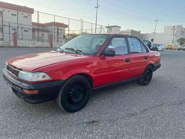 كرولا موديل 1990
ئارمى پلاستيكى سليمانى به شرت ئه ولياتو بئ كيشه
مه كينه به شرت
گيرعادى به شرت
حيزام بؤياخ بؤ جوانى 
بئ دعمو لئ دراوى 
دو تايه تازه  دوانى كه م رؤشتو
پيشو دواى تازه دا گيراوه
كاره باى تازه كراوه ته وه
سه ياره كه مالى دؤسته 
به نزين كه مه خوات
به ريزم مشترى نيت تيل مه كه له گه ل ريزم
شوين چم چمال
نرخى 23معا مه له 
ژ. م *********** شمشمل
