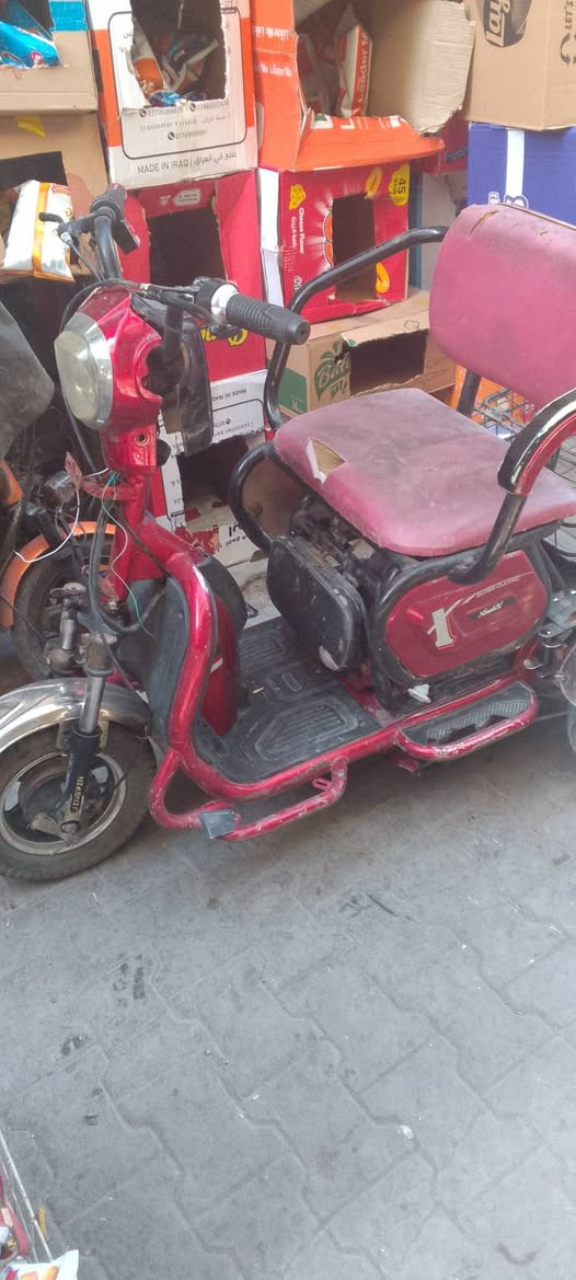 دراجه شحن ثلاثيه نقص بطاريات اوعقل سعرها 150مكاني بغداد باب المعظم رقمي ***********فقط واتساب
