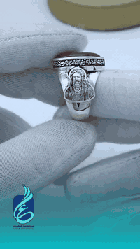 للعرض فقط من اعمالنا اليدوية صياغة خاتم فضة عيار٩٥٠ وزن ثقيل شغل يدوي ...