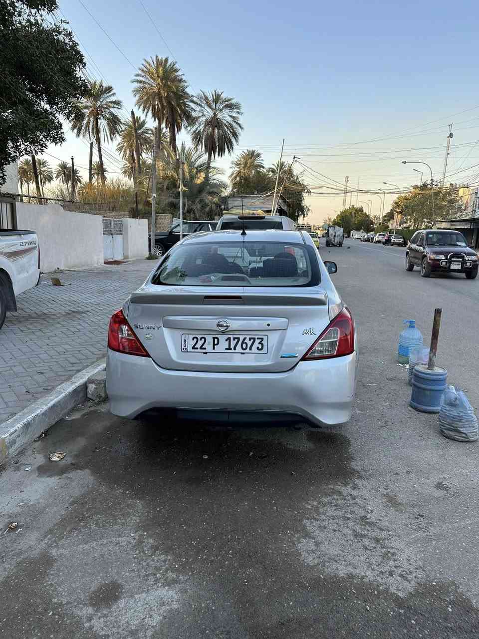 السلام عليكم
نيسان سني للبيع موديل 2023 رقم أربيل تحويل مباشر بأسمي ضررها قطعتين جاملغ خلفي الأيمن والأيسر وموجود بيها سونار حديث 
المواصفات 
تبريد شغال 
شاشة
كامرة 
كار بلي
السيارة ماشية 49 الف السيارة على أيدي كير ومكينة مكفولات 
السعر 110 وبيها مجال بسيط 
للاستفسار : *********** متوفر واتساب
